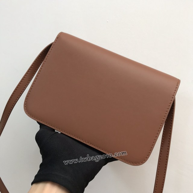 Burberry專門店新款小號TB專屬標識皮革鎖扣包 巴寶莉經典爆款皮革單肩斜背女包 yxb1371